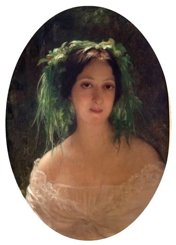Ritratto dell'attrice Jeanne Arnould Plessy - Musee des Beaux Arts de Tours